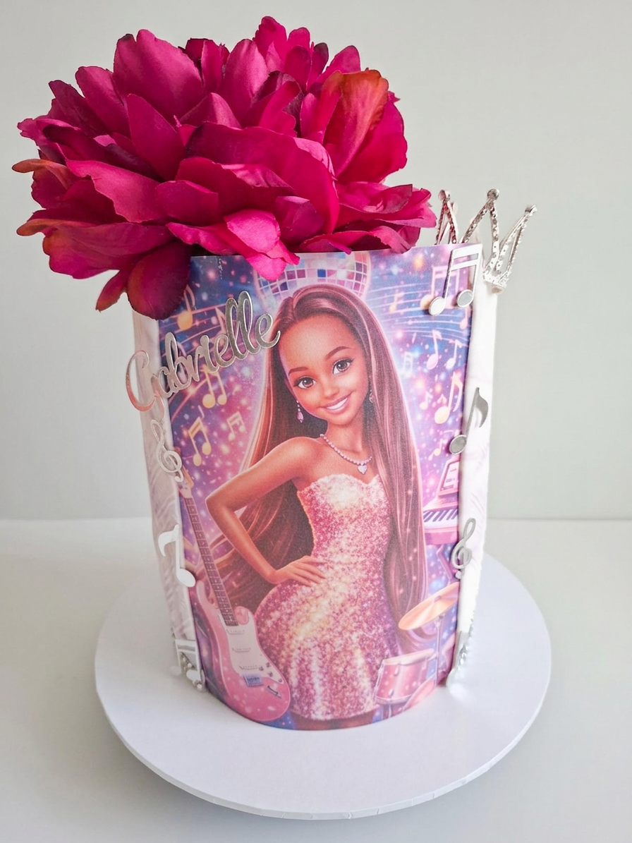 Gabrielle Barbie Taart