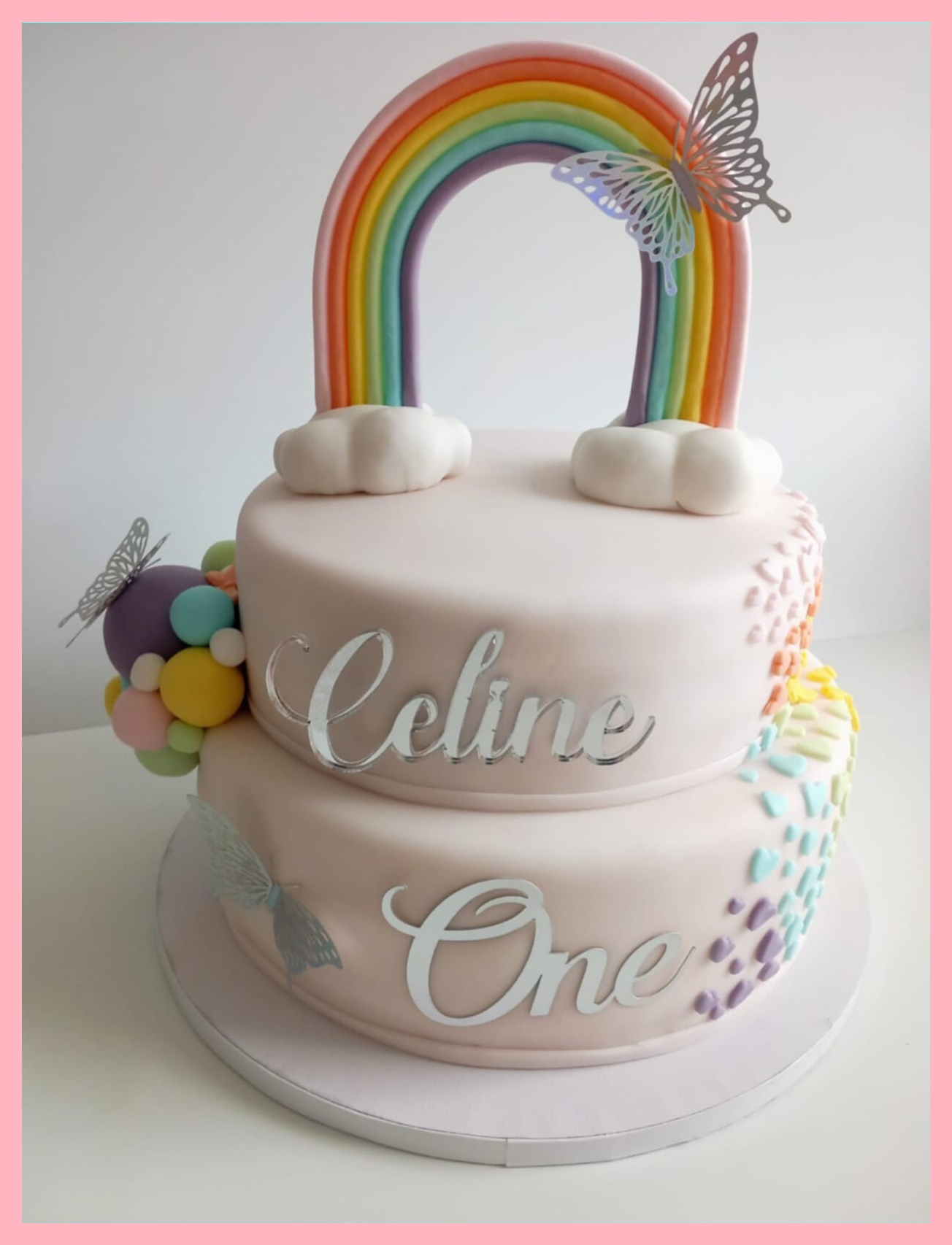 Regenboog Thema Taart