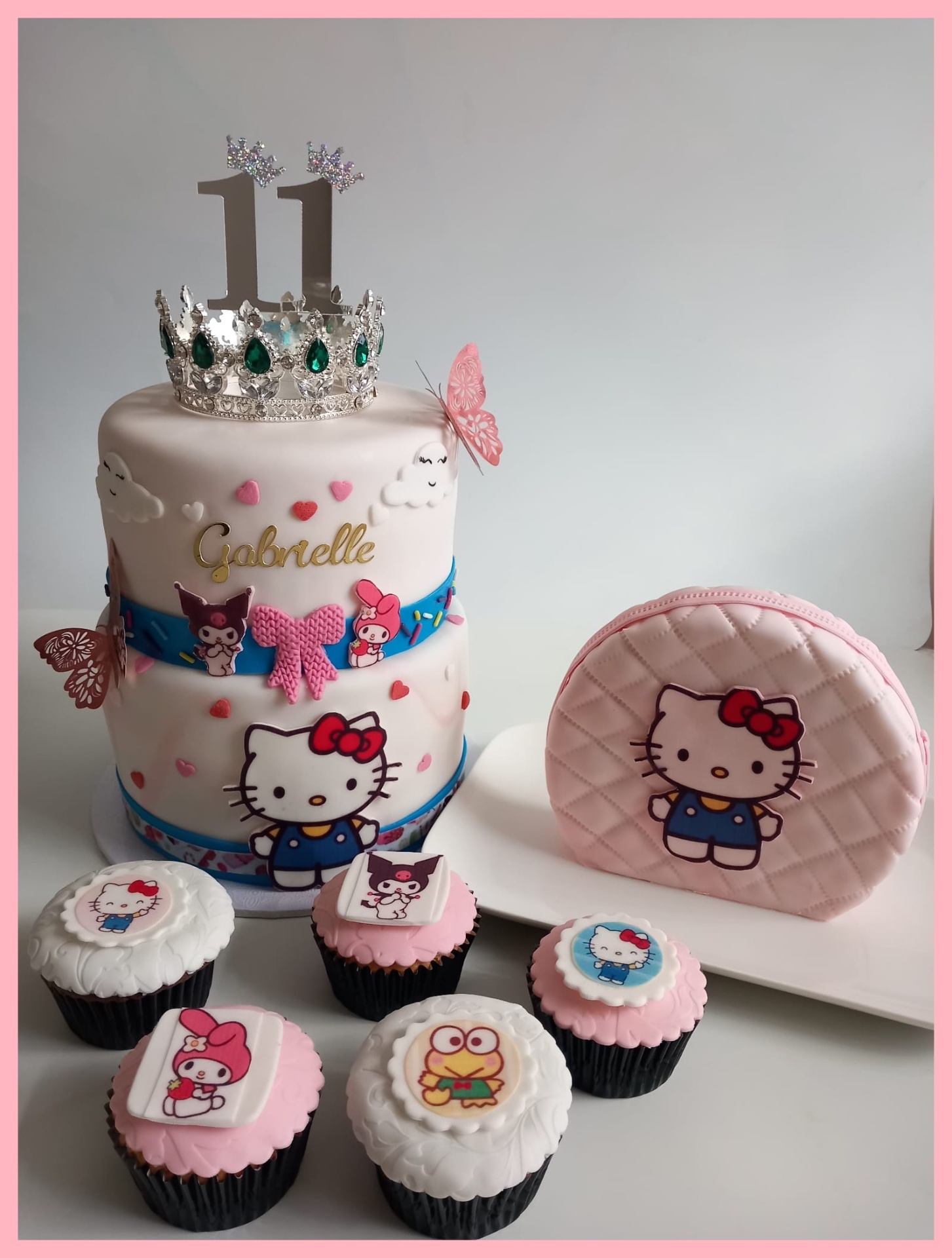 Hello Kitty and Friends Taart