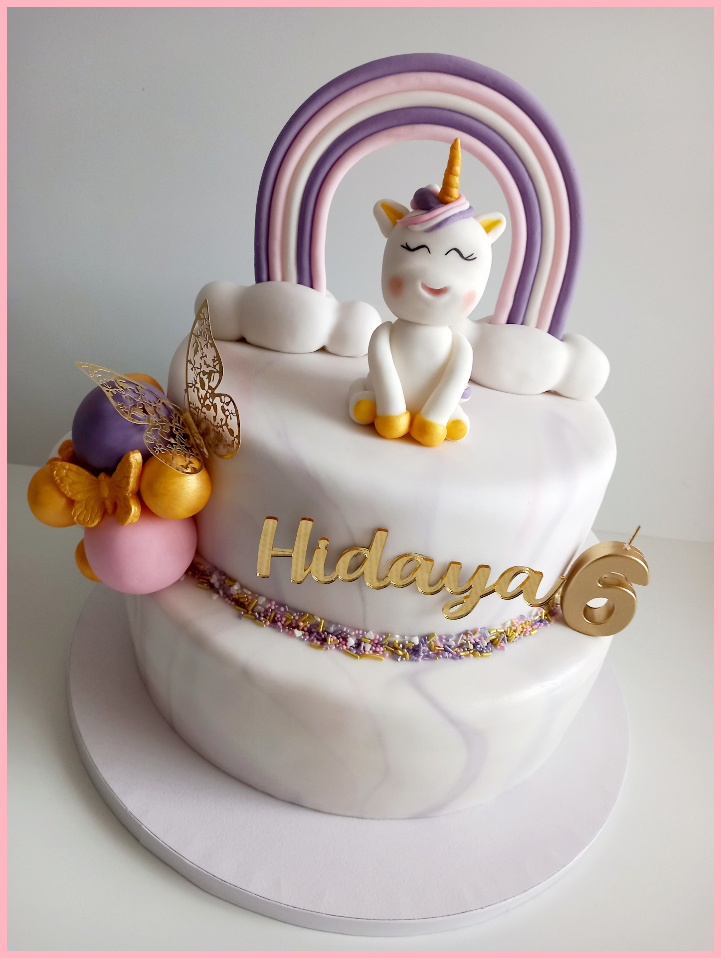 Unicorn Taart