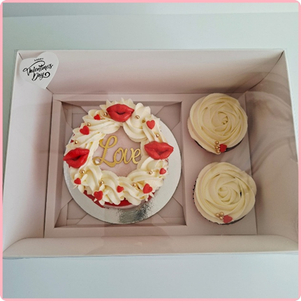 Cake and Cupcakes Box